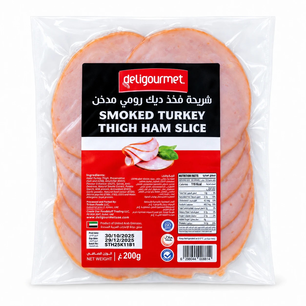 Smoked Turkey Thigh Ham